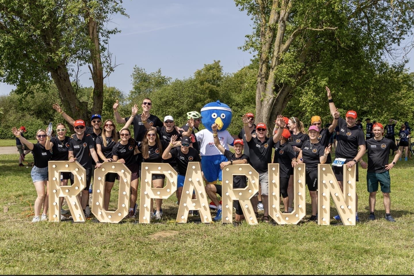 Roparun teamfoto 2026